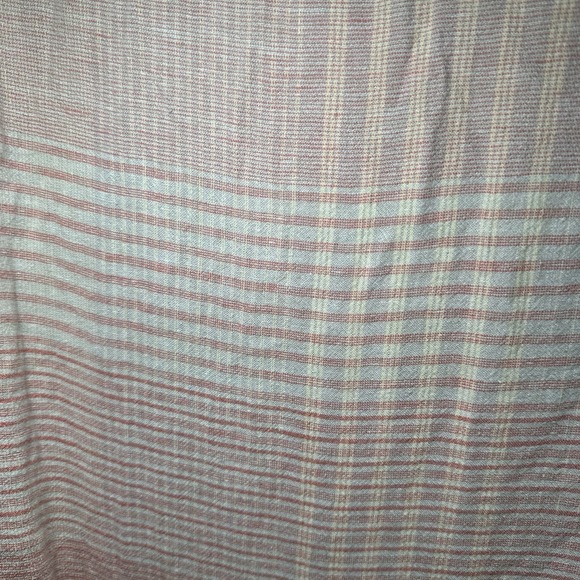 J. Jill PureJill Womens Size Large Cream Plaid Lagenlook Asymmetrical Dress - Picture 11 of 11